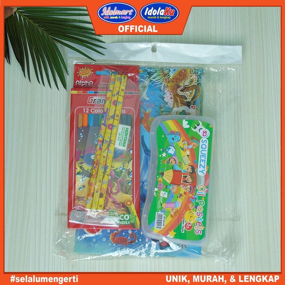 IDOLMART Paket Mewarnai Lengkap Surabaya