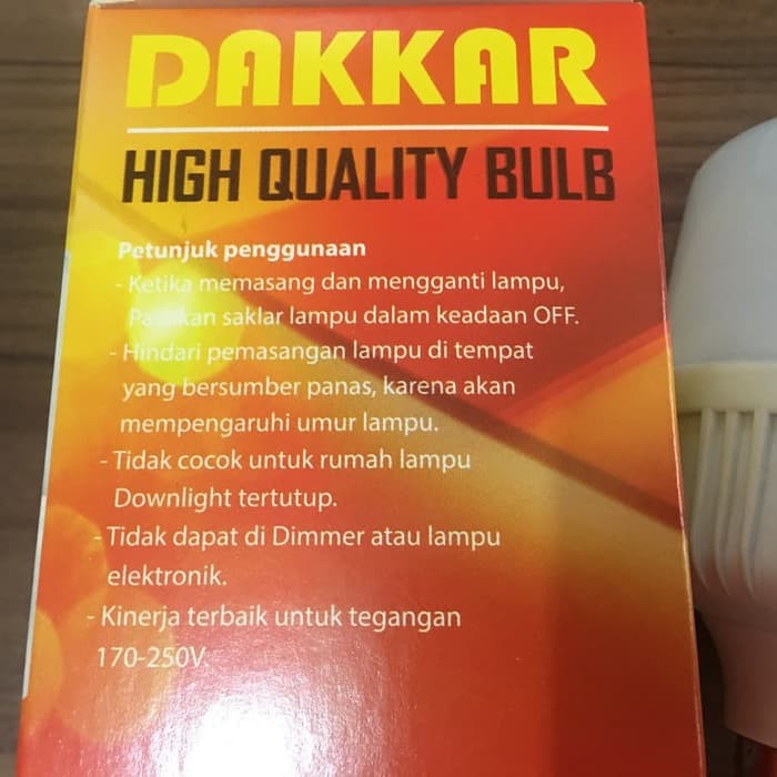 Lampu LED Tabung Dakkar 15W 15 Watt 1200 Lumen Terang