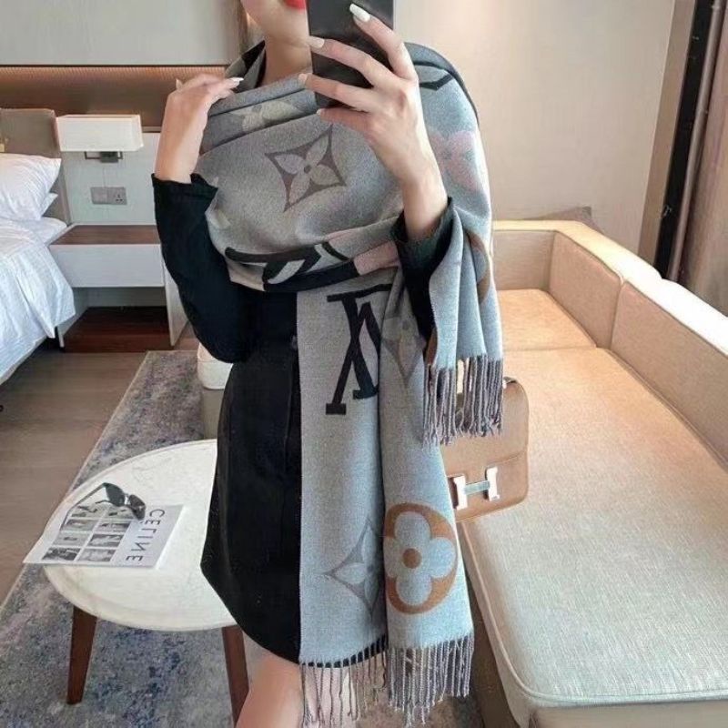 COD SYAL & SCARF WINTER TERBARU 61075/SELENDANG WANITA MUSIM DINGIN-Gambar 3