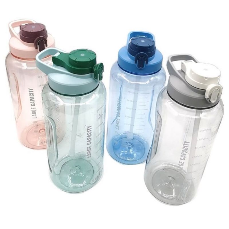 BOTOL MINUM LARGE CAPACITY KD 7203/JUMBO TRAVELLING SPORT/2,4L