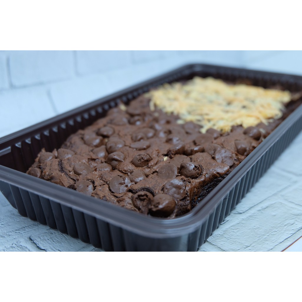 

brownies [BROWNIES] HOMEMADE BROWNIES Premium Signature panggang Enak choco cheese almon FRESH PROMO