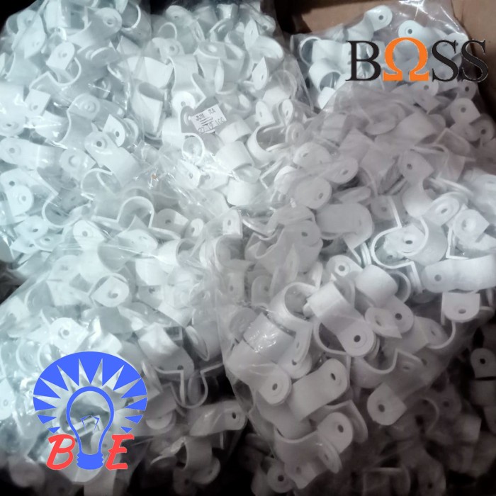 klem pipa pvc conduit 20mm boss clipsal