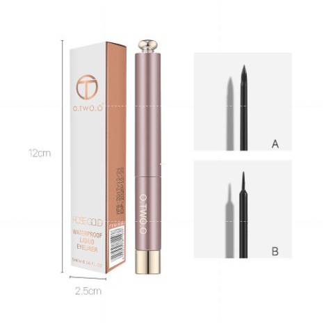 O.TWO.O Eyeliner Liquid Waterproof Long Lasting (A/B)