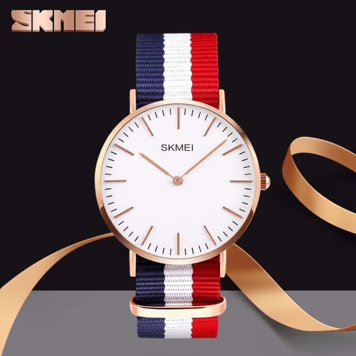 Jam Tangan Original Casual SKMEI 1181 Tali Kanvas