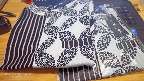 Kemeja Batik Anak Garutan Sewarna Motif Kombinasi By Natta_line