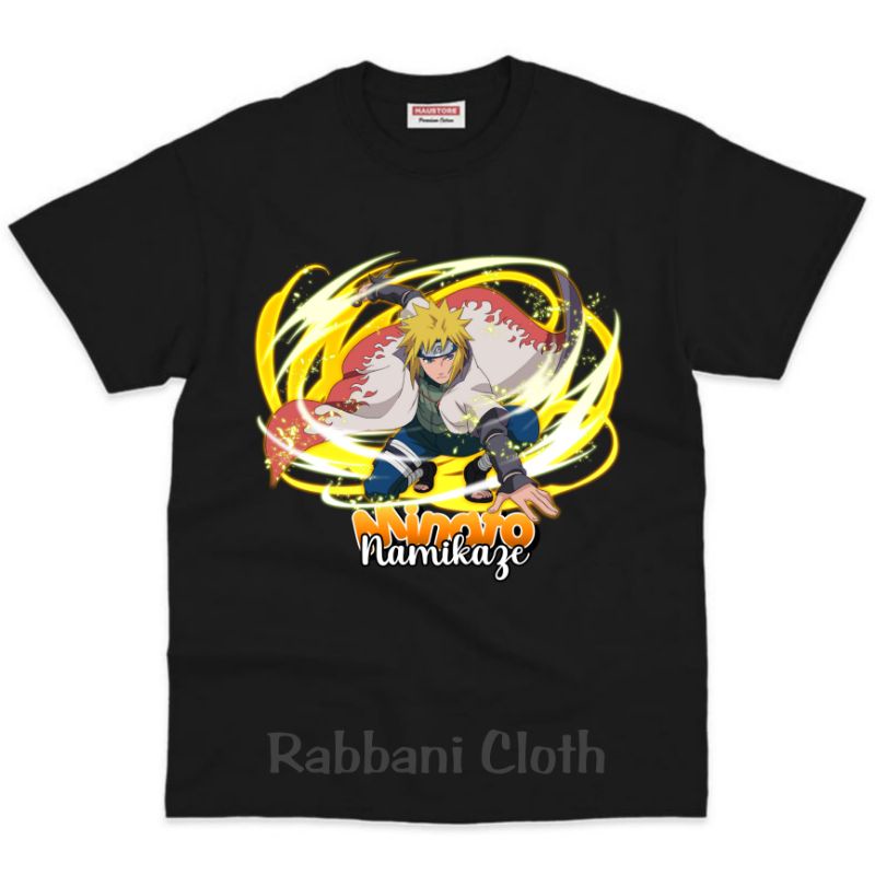 baju naruto.minato namikaje kaos anak