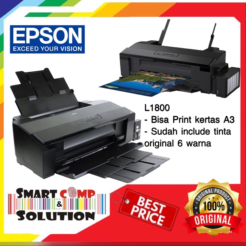 Printer Epson L1800 A3 Photo Ink Tank