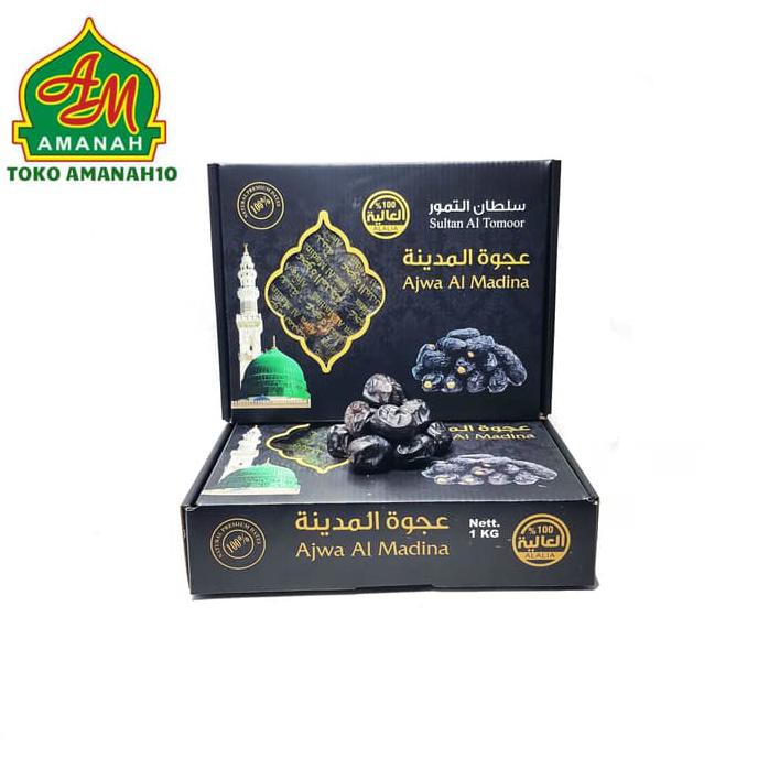 

Kurma Ajwa Al-Madina 1Kg Premium / Kurma Nabi / Kurma Ajwa Original Mudikulo.Com1