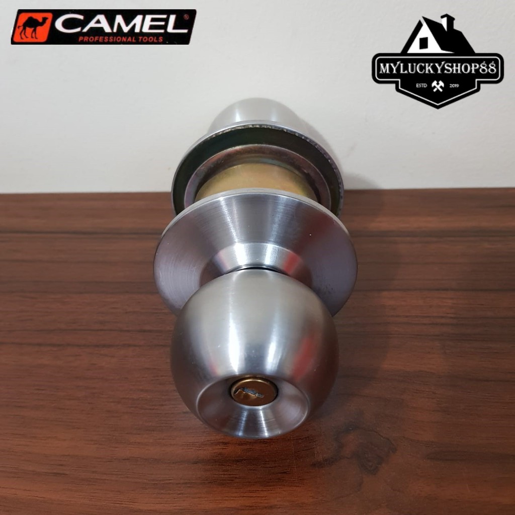 Kunci Pintu Bulat Zanetto Cylinder Door Lock - Kunci Pintu Kamar Mandi