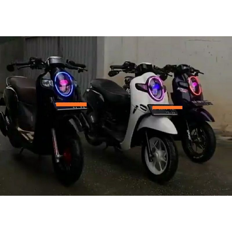 Stiker Alis Scoopy / Stiker Alis Scoopy 2017-2020 / Stiker Lampu Scoopy Polos NS IL