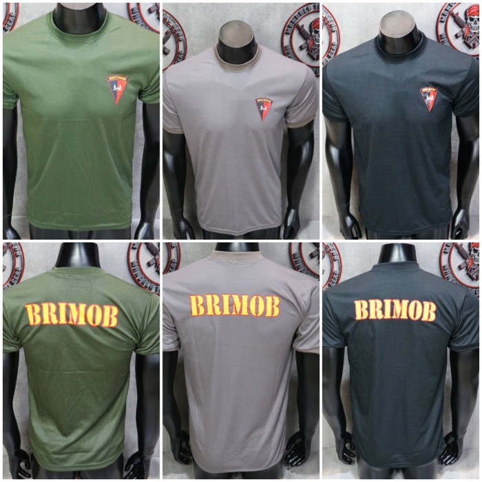 KAOS DALAM BRIMOB OBLONG / KAOS BRIMOB