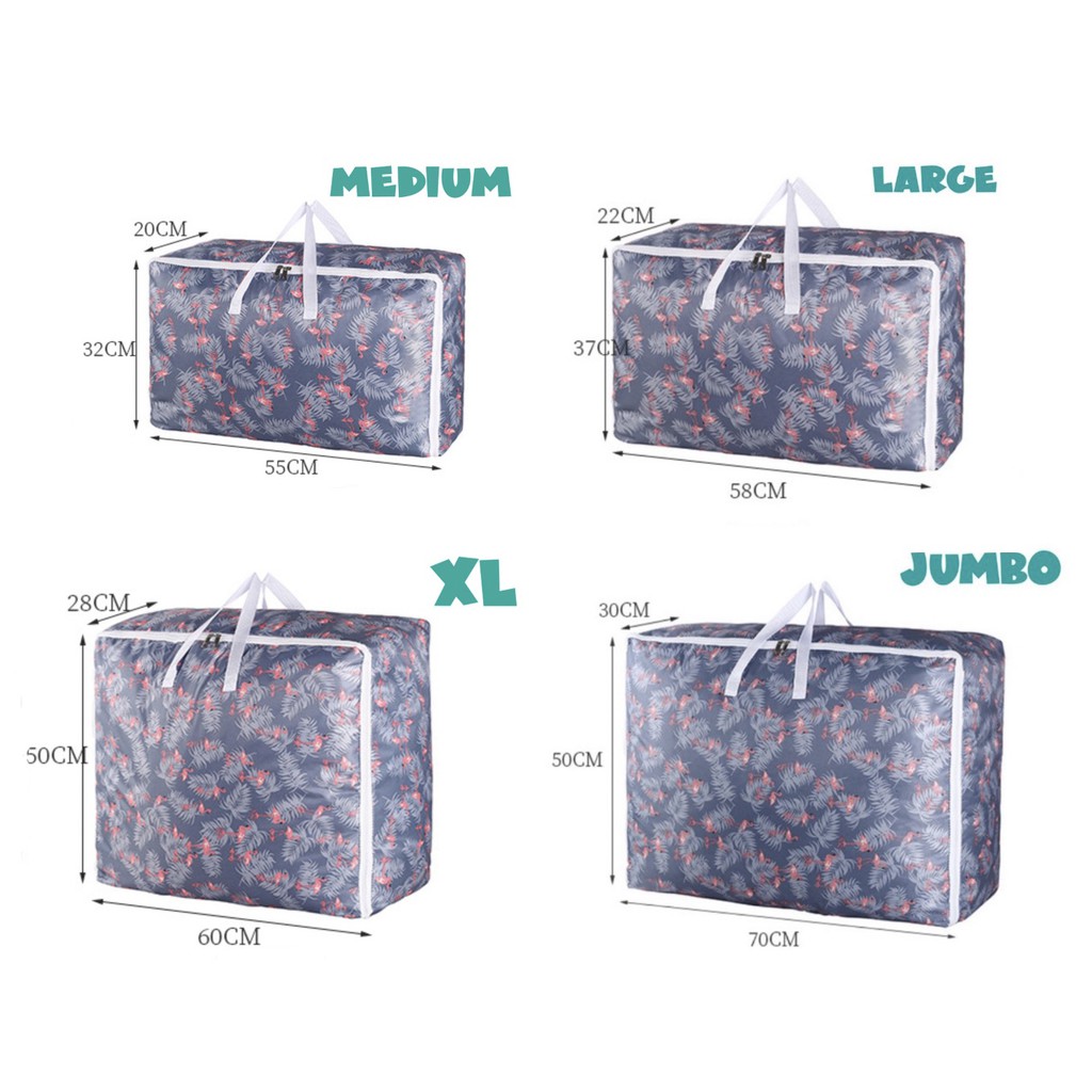 WRF44 Tas Korea Keranjang Besar Jumbo Lipat  Storage Organizer Impor TKM