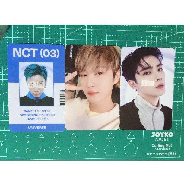 ID Card Photocard universe Renjun Xiaojun ten