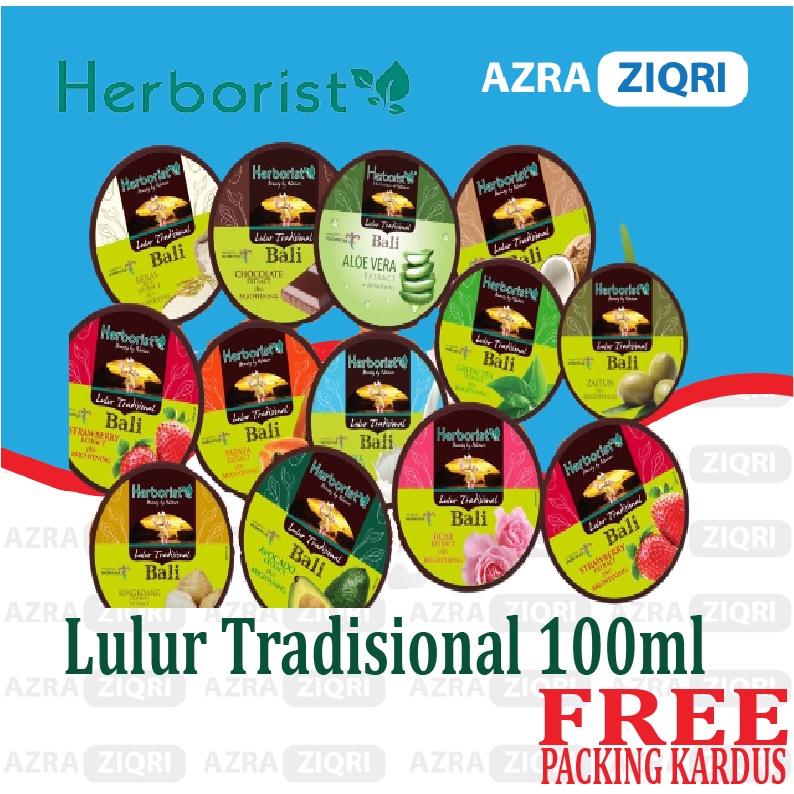 Herborist Lulur Bali Tradisional 100gr / 200gr