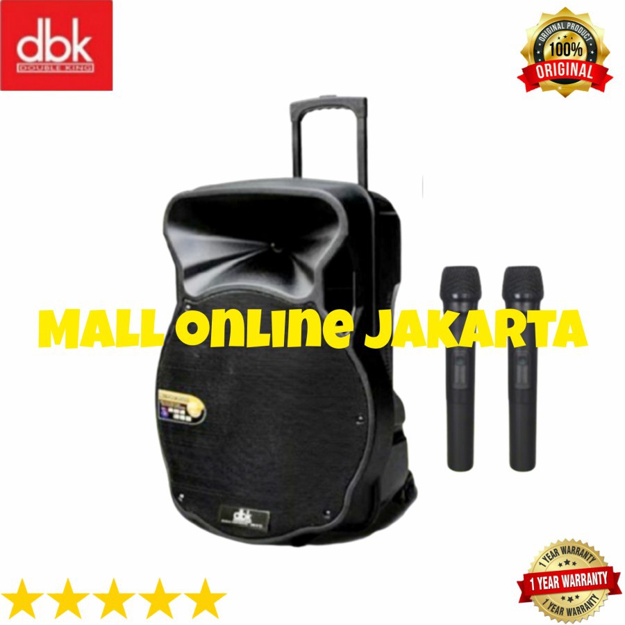 Speaker Aktif Portable 12 inch Dbk db6112 Original Db 6112