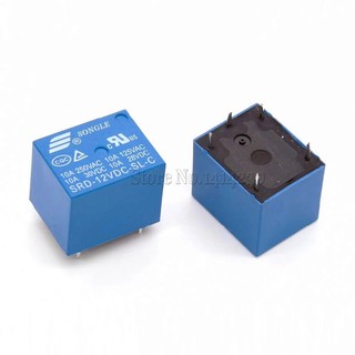 Relay Songle 12V 10A 5pin untuk project Arduino dan Elektronika SRD-12