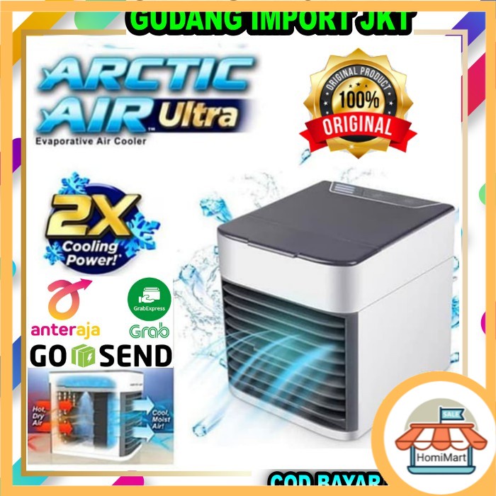 AC Mini AC Portable USB ORIGINAL import Arctic Air Ultra 2X Cooling Power Air Cooler AC Portabel