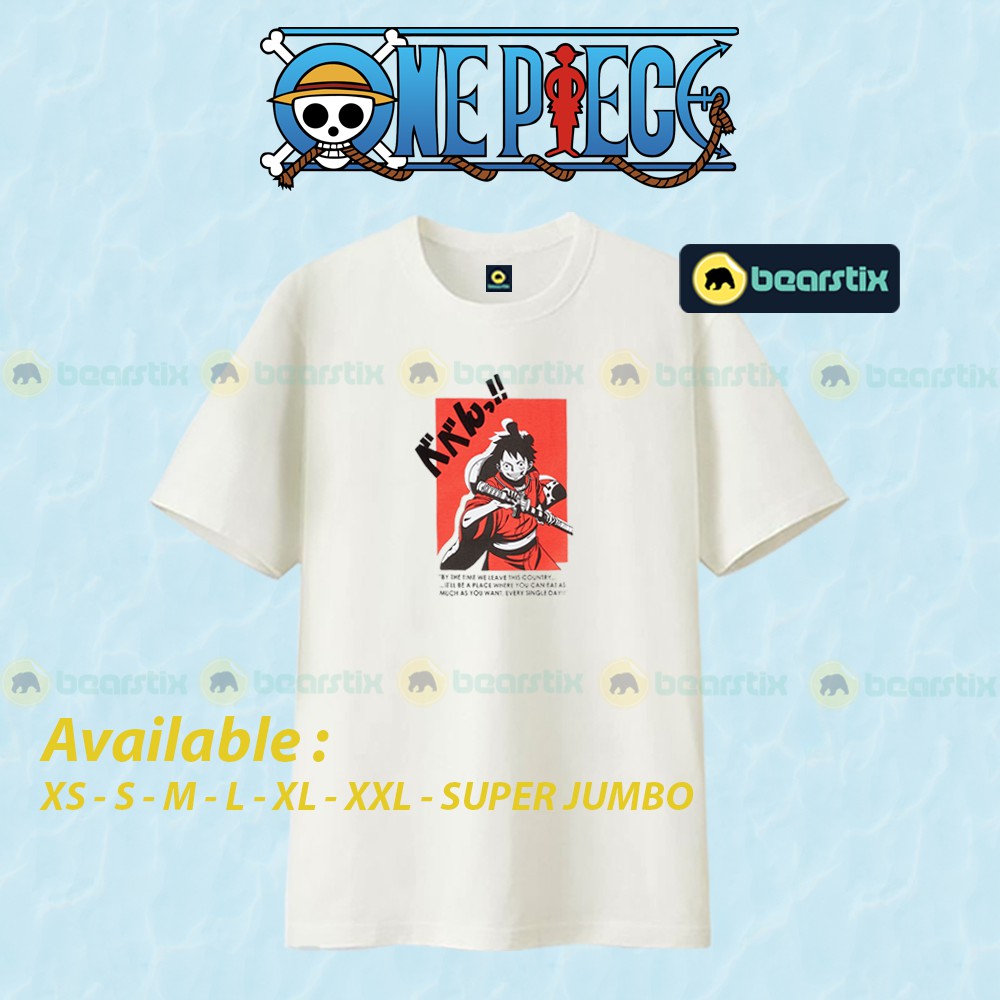 MONKEY D. LUFFY ONE PIECE X UNIQLO TSHIRT ONEPIECE ONEPIECEXUNIQLO KAOS STREETWEAR DISTRO - BEARSTIX