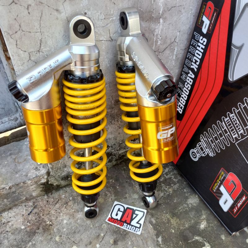 Shock Tabung RIDE IT GP 277 RDC PREMIUM DOUBLE KLIK 320 340 Skok Shockbreaker model rcb RX KING CB SUPRA X