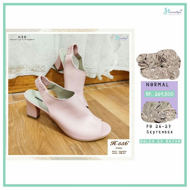 H 556 Prospero x Hasnaliya bayar 2x, Harga Diskon