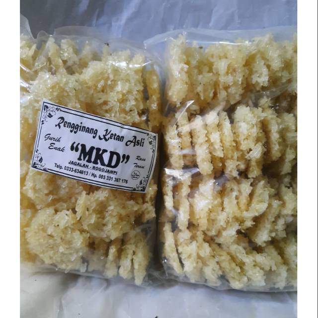 

Krupuk camilan rengkinang siap goreng /kripik makanan ringan enak gurih terbaru murah - 1000 gram
