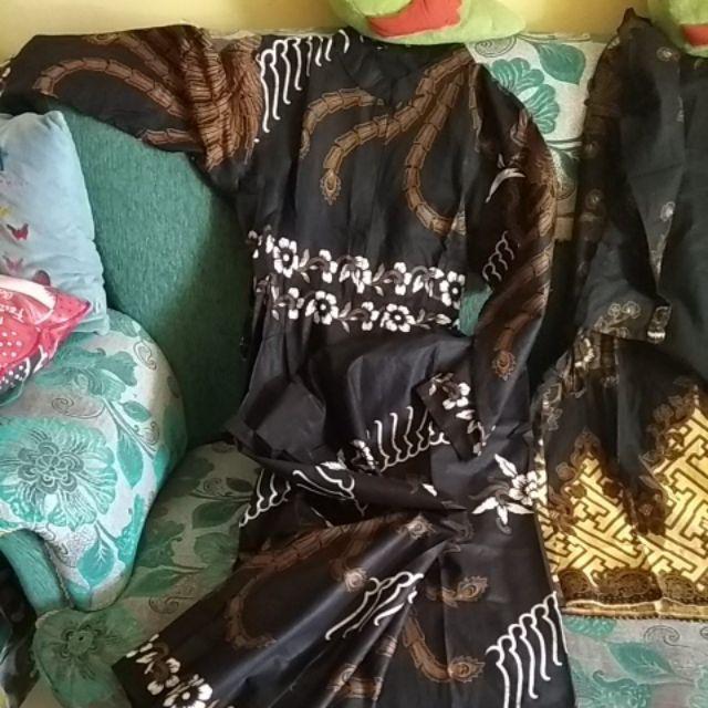 Ms Gamis Batik Sriwedari Maxi Bumil/busui Katun Sogan Allsize Ld 104