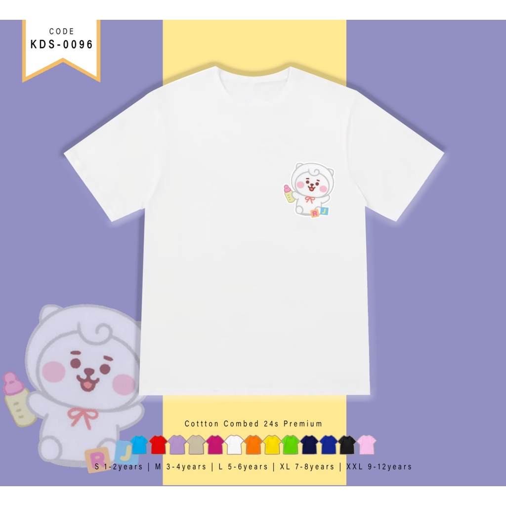 T-SHIRT KIDS TERMURAH / REAL PICTURE ADEM / BT211 RATTLE / CUSTOM TEE