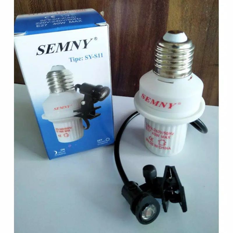 FITTING SENSOR LAMPU/FITTING SENSOR CAHAYA