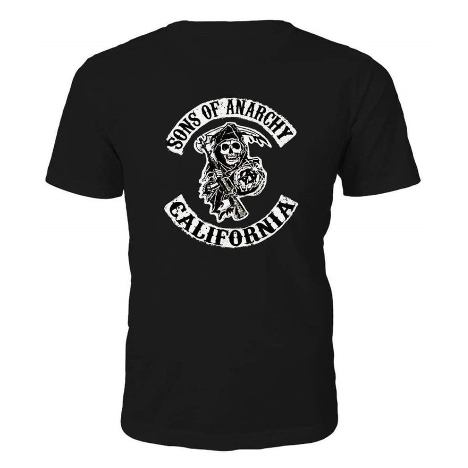 Pesan Cetak Kaos Atasan Sons Of Anarchy