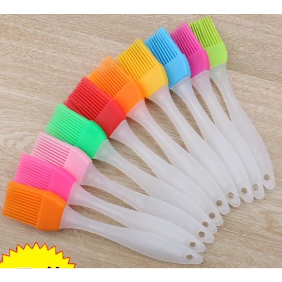 Kuas Silikon Oles Kue Roti / Barbeque BBQ / Silicone Brush / Kuas Brush Mentega