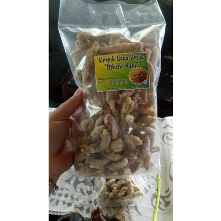 

kripik usus kriuk mbk yuni