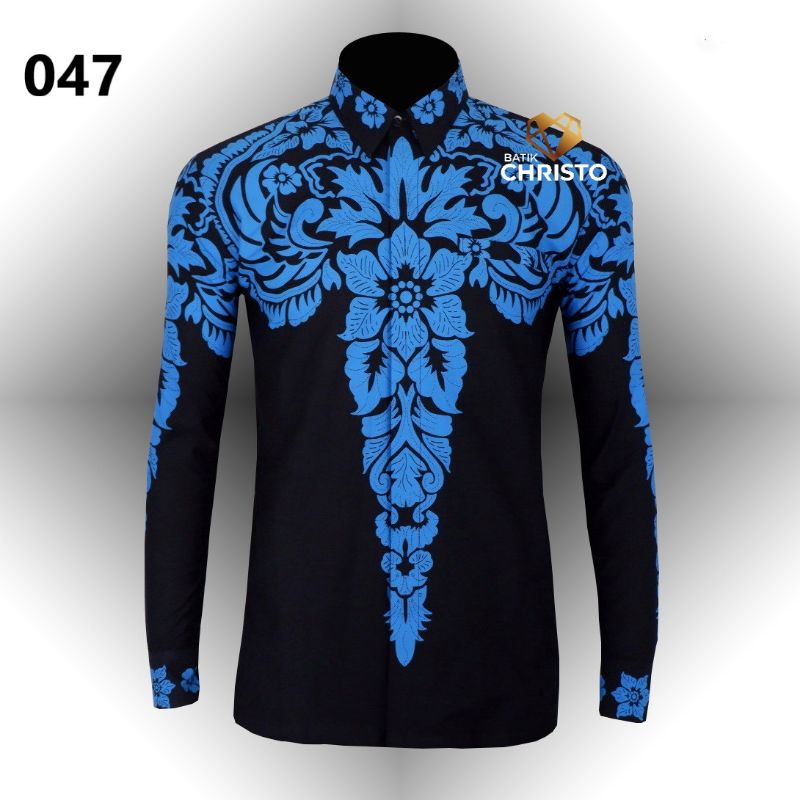 Kemeja Batik Christo Slimfit Premium CHR 047