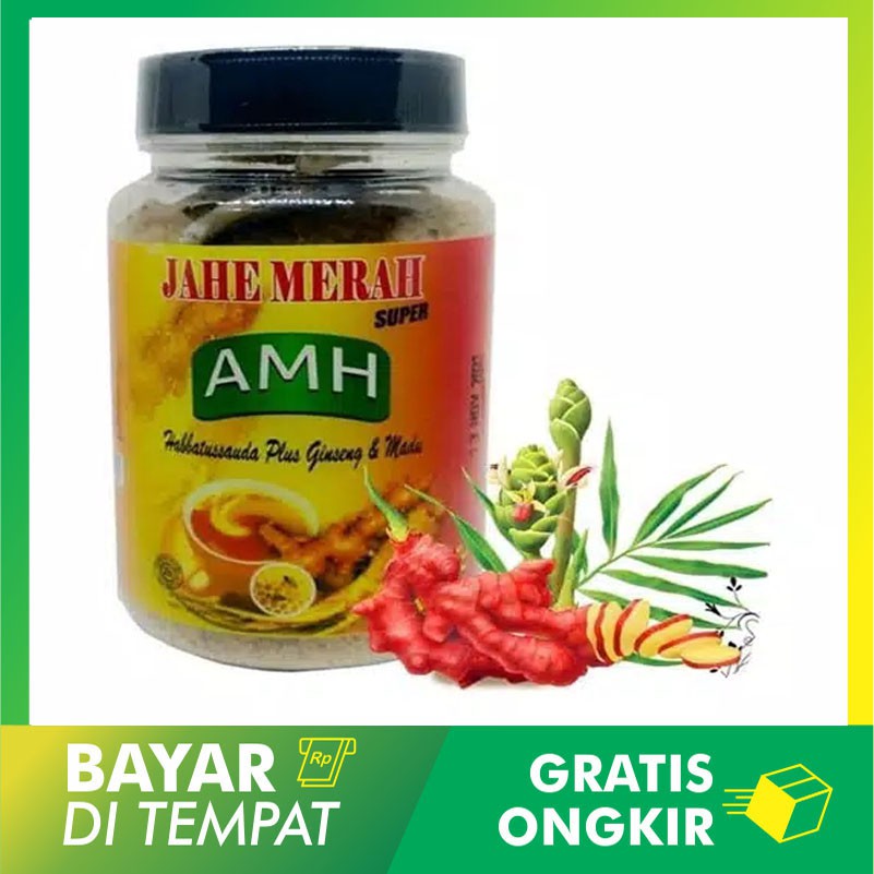 JAHE MERAH AMH TOPLES-OBAT HERBBAL MENGATASI PENYAKIT SAKIT PEGAL LINU BADAN MERIANG MUNTAH DAN MUAL