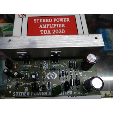 Kit power tda2030 tda 2030 stereo