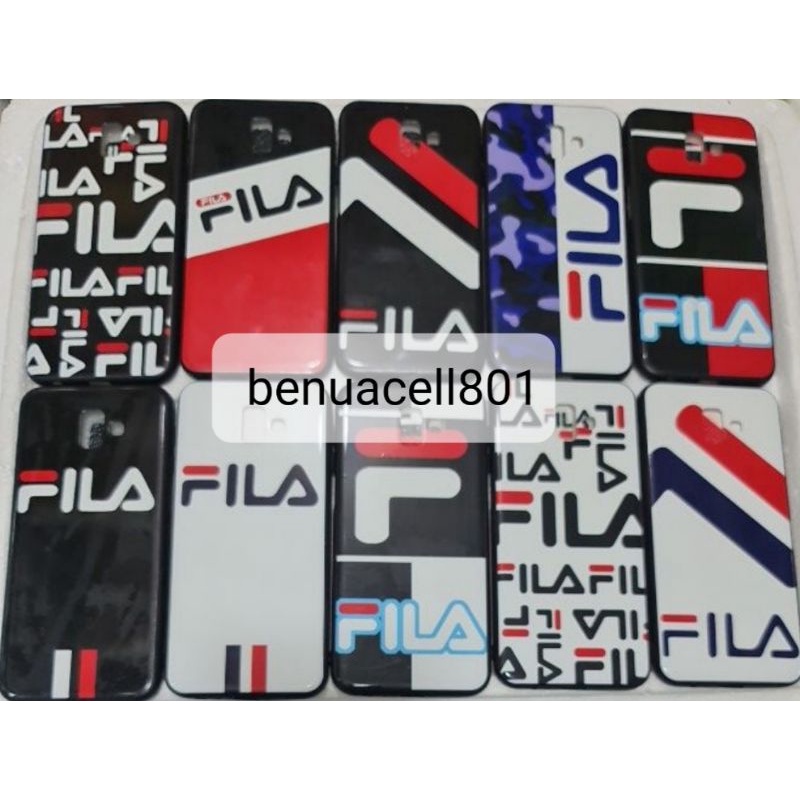 Silicon case soft case casing Hp motif FILA all type