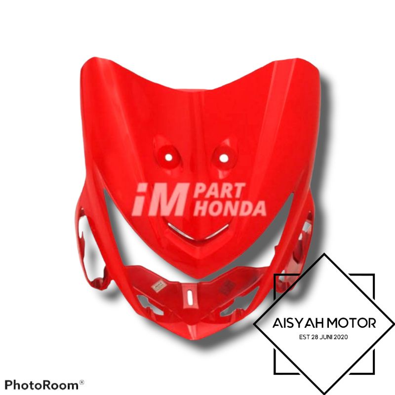 Cover Dasi Tameng Honda Beat Pop Warna Merah Cabe