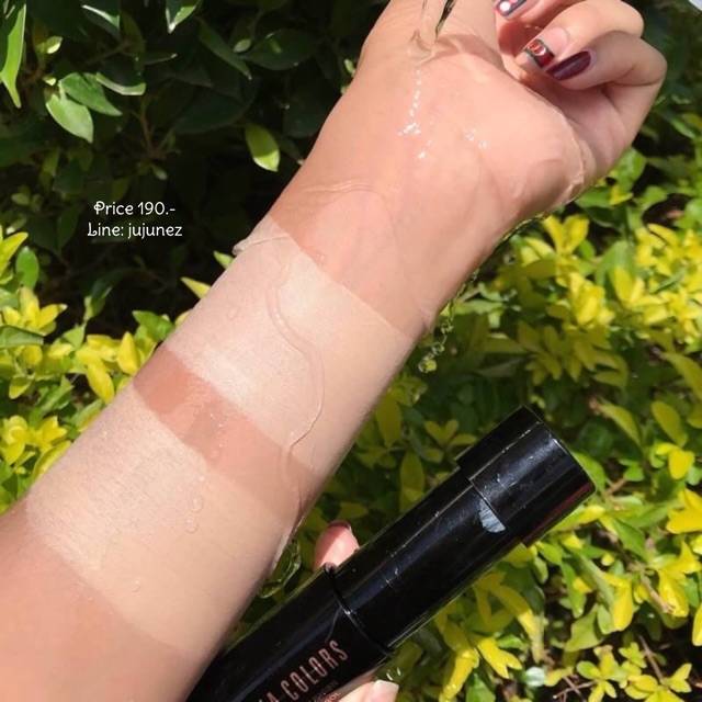 SIVANNA COLORS Velvet Foundation Cushion Full Coverage Oil Control #HF6004 Thailand /Concealer Stick