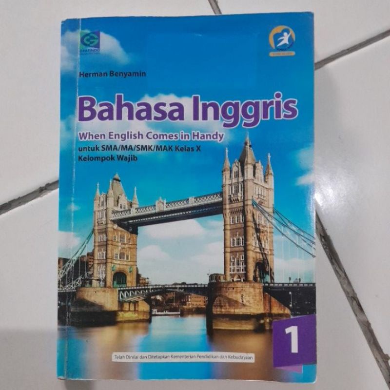 

BUKU PAKET BAHASA INGGRIS KELAS 10 PENERBIT GRAFINDO MEDIA PRATAMA