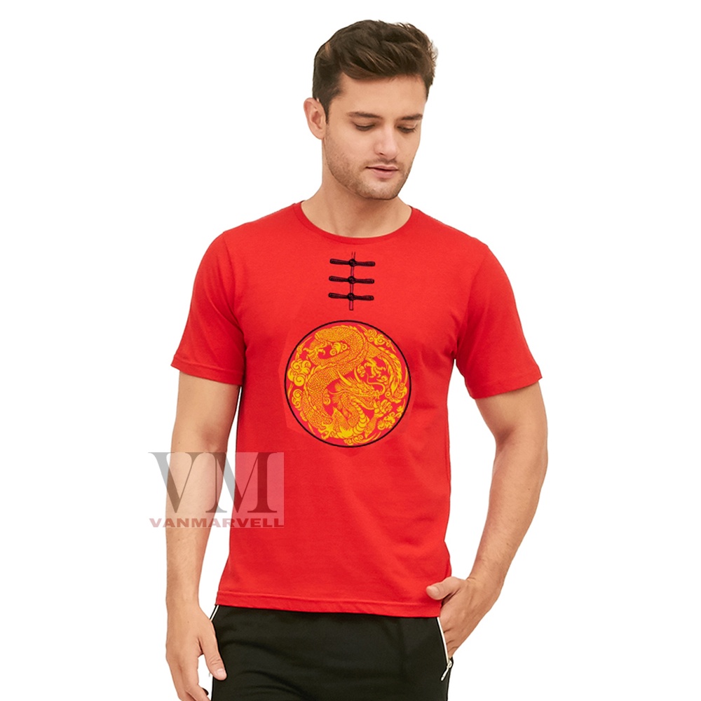 Kaos Imlek Merah Edisi Imlek Kaos Pria