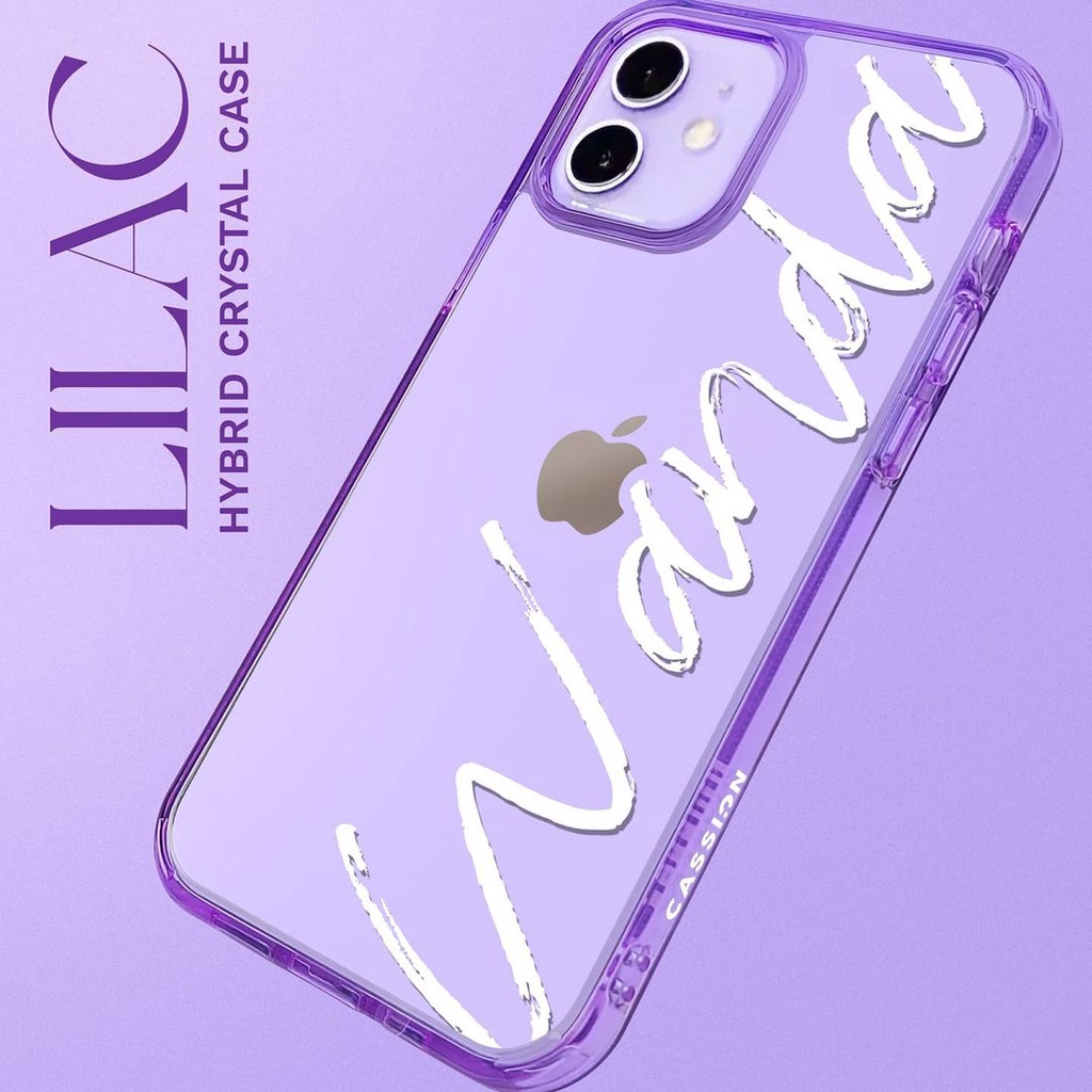 Cassion Premium Hybrid Crystal Case POLOS-Lilac Hybrid