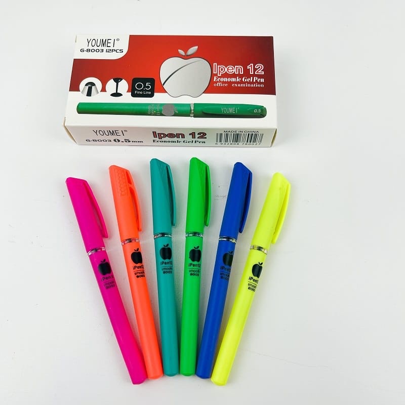 Pulpen Youmei GP G8003/Apple Pen/ Gel Pen Youmei 0.5MM/ Ipen6 Kantor