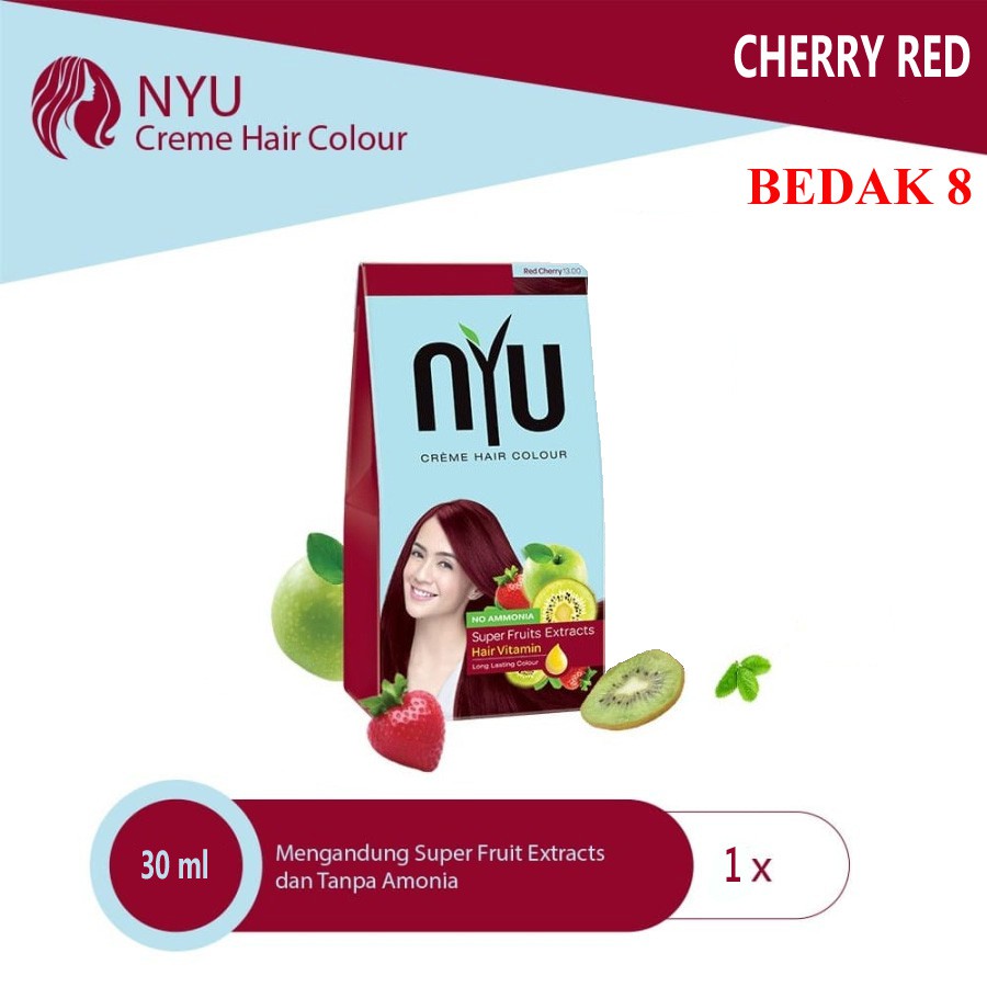 NYU Creme Hair Color/ Cat Rambut/ Semir Rambut Nyu