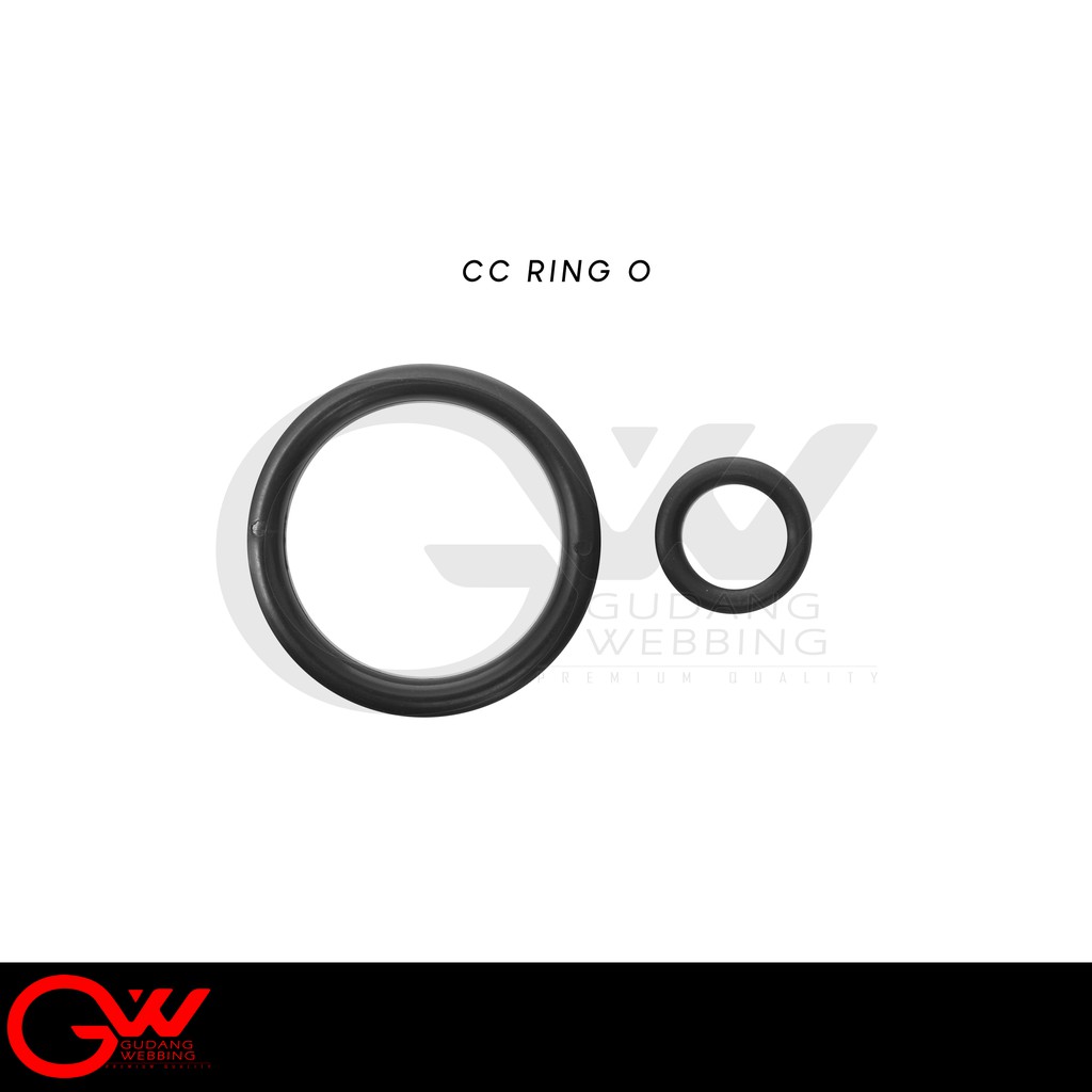 Ring O Plastik PP 15mm | 1,5cm (10 lusin)