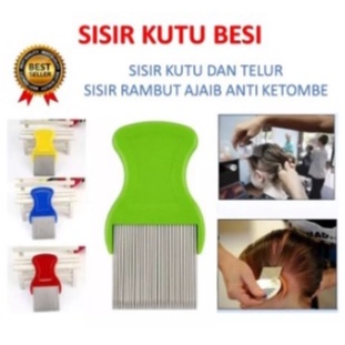 Serit Gagang Besi Kutu / HANDLE Sisir Ketombe / Serit Kutu Rambut