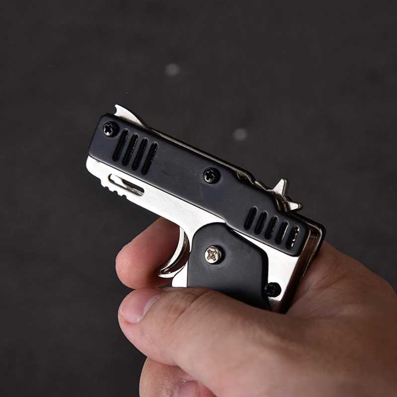 Mainan Pistol Karet Gelang Foldable Rubber Band Gun XH 099