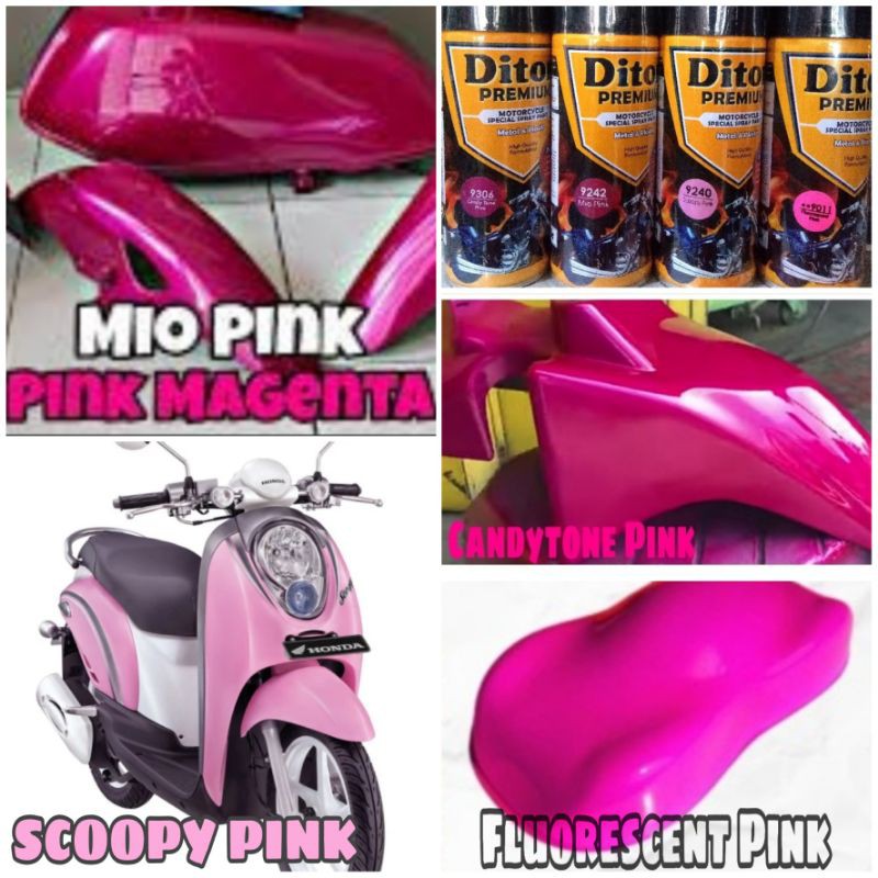 DITON PREMIUM varian PINK MIO MAGENTA -SCOOPY -CANDY - STABILO FLUORESCENT ROSE GOLD Cat Semprot/Pyl