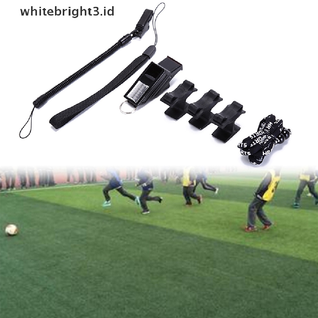 (whitebright3.id) Peluit Plastik Suara Besar Untuk Sepak Bola / Basket