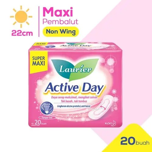 Active Day Super Maxi 20 Pads Pembalut