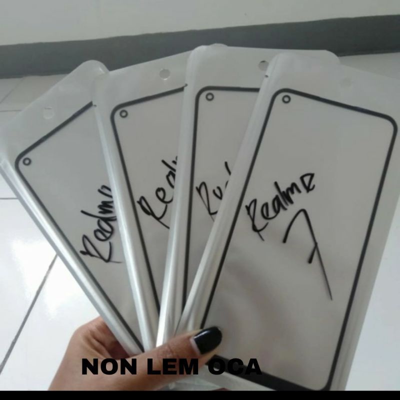 Kaca Lcd Kaca Depan+Lem Oca Realme 7 Original