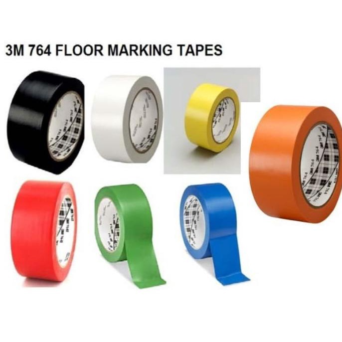 

3M 764 FLOOR MARKING TAPE LANTAI 48MMX33M